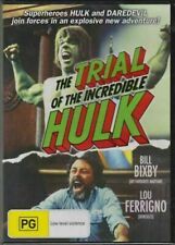 THE TRIAL OF THE INCREDIBLE HULK BILL BIXBY LOU FERRIGNO - DVD vgc t58