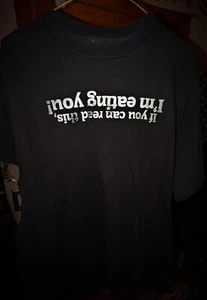 Spencer's Men's/Adult Unisex Dirty Novelty T-Shirt Size Large - Picture 1 of 4