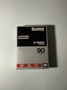 3M Scotch Low Noise Dynarange Blank 8-Track Tape Cartridge 90 Minutes *Neu* - Bild 1 von 6