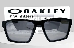 Oakley TARGETLINE polished black POLARIZED black iridium OO9397-08 58 sunglasses - Picture 1 of 12