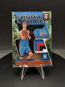 2024-25 Totally Certified Nikola Topic /25 RC 4 color patch Fabric of the Game - Picture 1 of 2