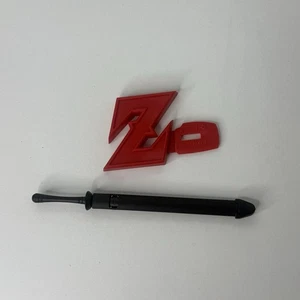 DBZ CCG 2000 Dragon Ball Z TCG Score Red Scouter and Black Z-Sword Set - Picture 1 of 4