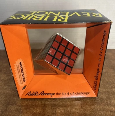 NEW 1980s The Rubik's Cube Revenge Puzzle Sealed NOS 2183-2 Ideal Toy Retro Game - Image 1 of 4