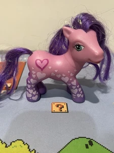Figura Hasbro My Little Pony Fancy Free Glitter Hair Toy Pony 4” 2005 - Imagen 1 de 6