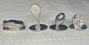 ESPN Scene It? Sport Metall Movers Set - 4 Spielmarken Ersatzstücke - Bild 1 von 3