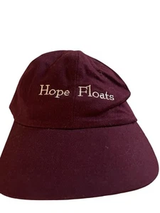 Gorra de béisbol vintage Hope Floats granate gorras KC con tirantes - Imagen 1 de 5