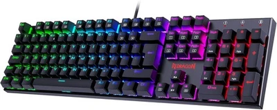 Redragon Mechanical Gaming Keyboard, Keyboard with K565UK, Black  - Image 1 of 4