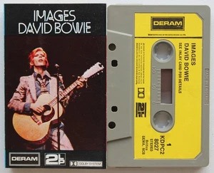 DAVID BOWIE - IMAGES (DERAM KDPC28027) 1975 UK CASSETTE TAPE - Picture 1 of 4