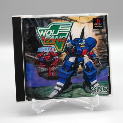 [ PS1 ] WOLF FANG KUGA 2001 - Run and Gun Shooter - Playstation JAPAN - ROHGA - Image 1 of 3