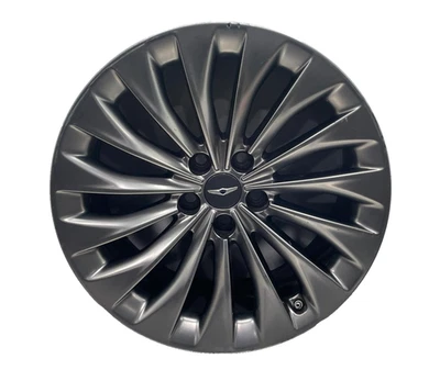 2017 Genesis G90 OEM Rim Factory Rear Wheel 19" X 9.5" 15 Spoke Scuffs 17-2019 - Image 1 of 4