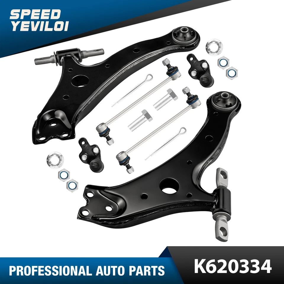 Front Lower Control Arms Tie Rods for 2002-2006 Toyota Avalon Camry Lexus ES330 - Image 1 of 4