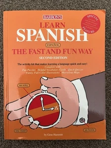 Learn Spanish the Fast and Fun Way by Gene Hammitt (Mixed Media, 2004) - Picture 1 of 2