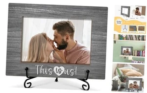 Wedding Wooden Photo Frame Wedding Gifts Mr And Mrs Gifts for Newlywed - Picture 1 of 6