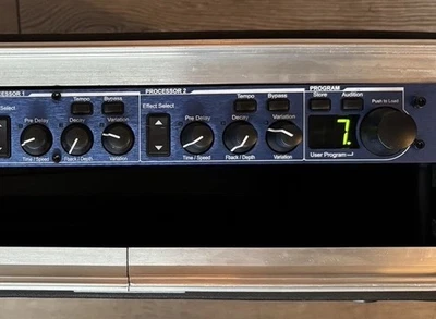 Lexicon MX200 Dual reverb delay etc Effektgerät mit Midi 19“ - Bild 1 von 4