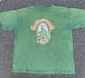 Guttermouth Single Stich Punk Band T-Shirt Vintage 90s Green Graphic Tee Size XL - Picture 1 of 11