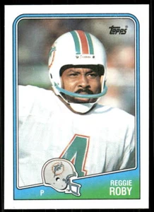 1988 Topps #195 Reggie Roby - Picture 1 of 2