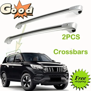 2PCS Crossbars Fits for SsangYong Rexton 2017-2023 2024 Roof Rack Rail Carrier - Picture 1 of 10