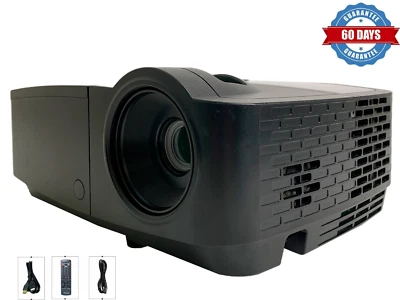 DLP Contrast Projector 4200 ANSI for Home Theater Games Full HD 3D HDMI w/Remote - Image 1 of 4