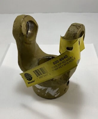 Yugo de tornillo de fijación Weasler 800-8640 serie AB6 AW22 redondo con llave 40 mm Foto 1 de 3