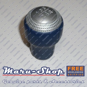 Palanca de palanca de cambios MT 5 velocidades de cuero azul marino para Hyundai Tiburon/Coupe 03~08 - Imagen 1 de 6