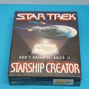 STAR TREK STAR SHIP CREATOR CD ROM WINDOWS 95/98 SEALED - Picture 1 of 5