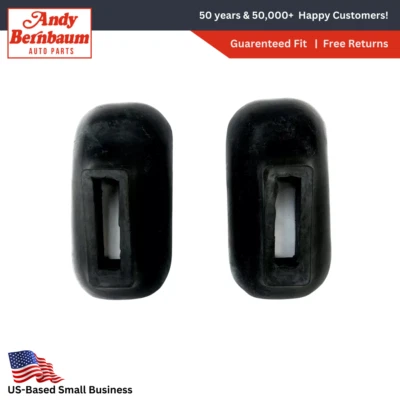 For 1939 DeSoto Chrysler Dodge Plymouth Front Bumper Rubber Arm Grommet Pair - Image 1 of 4