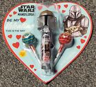Star Wars Mandalorian Be My Valentine Pop Ups Lollipop Holder with 2 Suckers