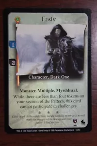 The Wheel of Time CCG-"Fade" - Picture 1 of 1
