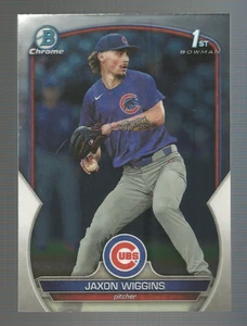 Bowman Draft Jaxon Wiggins 2023 cromo 1st Chicago Cubs #BDC-50 - Imagen 1 de 2