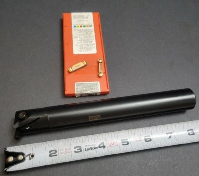 Sandvik CoroCut 1-2 Grooving Bar & J2 Insert ¼" Radius N123J2-0635-RM Indexable - Image 1 of 4
