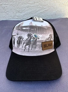 Del Mar California Mütze Snapback Pferderennbahn * Neu mit Etikett - Bild 1 von 8