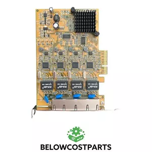 StarTech ST1000SPEX43 4-Ports 4x RJ45 PCI Express 4 Gigabit Network Card - Picture 1 of 6