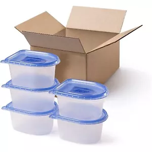 Contenedores de preparación de comidas para almacenamiento de alimentos Ziploc Snap N Seal, juego de 10 piezas, 40 onzas - Imagen 1 de 10