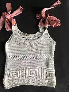 Emilio Pucci crochet top size S - Picture 1 of 6