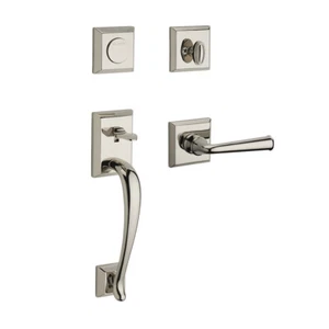 Baldwin FD-NAP-FED-L-TSR-055 Napa Handleset with Federal Lever - Picture 1 of 1