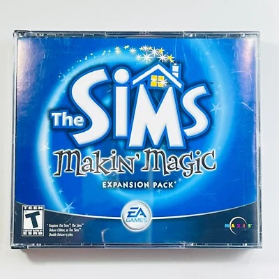 The Sims Makin' Magic Expansion Pack (PC CD-ROM, 2003) 2-Disc Set - with box - Image 1 of 4