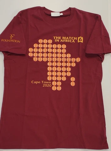 Roger Federer The Match in Africa 6 Tennis Unisex T-Shirt 2020 NEW Cover