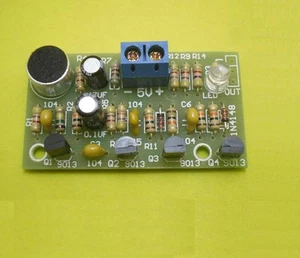 Hágalo usted mismo Clap Interruptor de Control Acústico Módulo Suite Circuito Electrónico PCB Kit NUEVO - Imagen 1 de 4