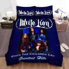 White Lion Band Quilt Duvet Cover Set Kids Bedroom Decor Children Queen