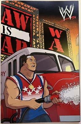 WWE Attitude Era 2018 Special #1 Kurt Angle Virgin 1:15 Variant Comic - Image 1 of 4