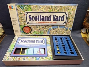Scotland Yard Board Game 1985 Complete Compelling Detective Game Based In London - Picture 1 of 5