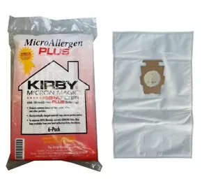 KIRBY VACUUM BAGS-SENTRIA MICRO ALLERGEN PLUS HEPA FILTER VACUUM BAGS - Picture 1 of 2