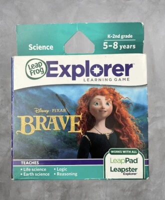 Leap Frog Explorer Disney Pixar  Brave Learning Game Leap Pad Leapster Explorer - Image 1 of 4