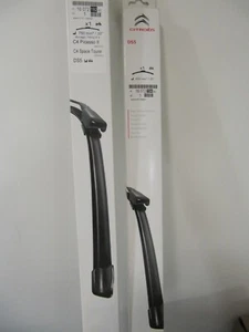 SET SPAZZOLE TERGICRISTALLO ANTERIORI CITROEN DS5 2011-16 AERO FIT 30 e 25" 630-750 pollici originali - Foto 1 di 4