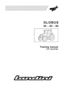 Landini Globus 55 65 80 Workshop Manual - Picture 1 of 4