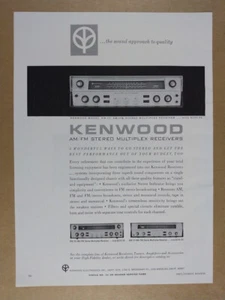 1964 Kenwood KW-70 Stereo Receiver vintage print Ad - Picture 1 of 1