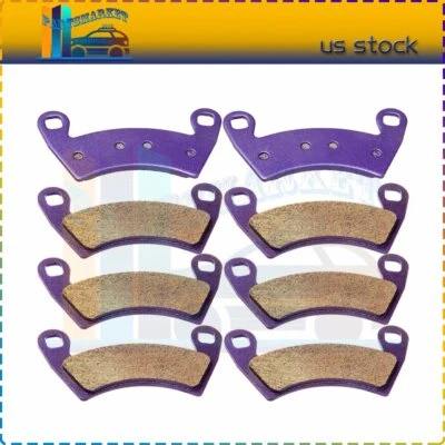 For Polaris Ranger EV HD 800 XP 700 2008 2010-2012 4x4 EFI F+R Brake Pads - Image 1 of 4