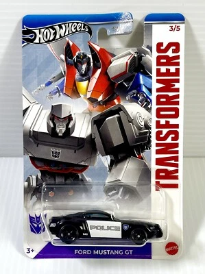 Hot Wheels 2024 Transformers Barricade Ford Mustang GT - Image 1 of 2