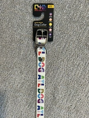 NEW C4 PREMIUM DOG COLLAR ODOR WATER PROOF ANTIMICROBIAL Large 18-22” ATL DOG - Image 1 of 4