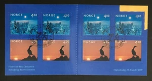 Norway #1243 - Year 2000 Booklet Pane - Unfolded - MNH - Picture 1 of 2